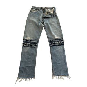 NWOT RE/DONE x Levi's Straight Leg Jeans in Blue Denim